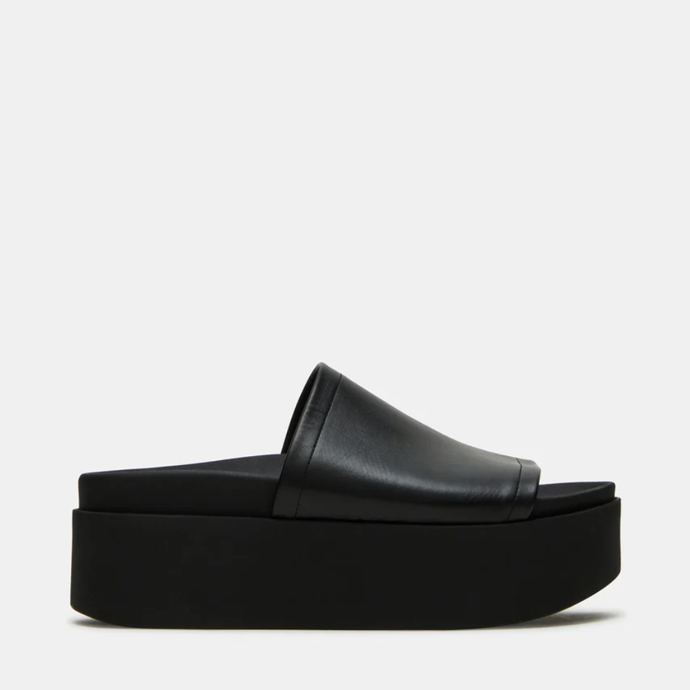 Arianna™ | Ciabatte in Pelle con Platform