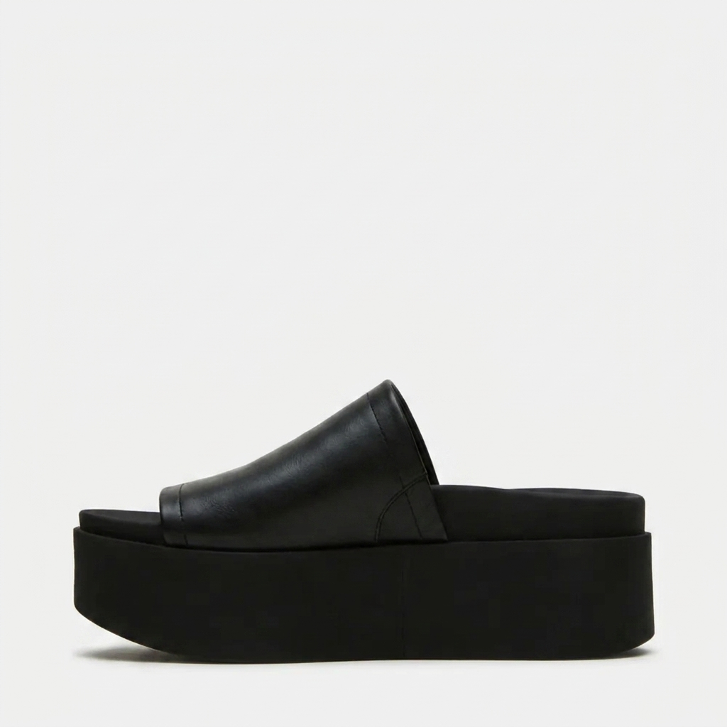 Arianna™ | Ciabatte in Pelle con Platform