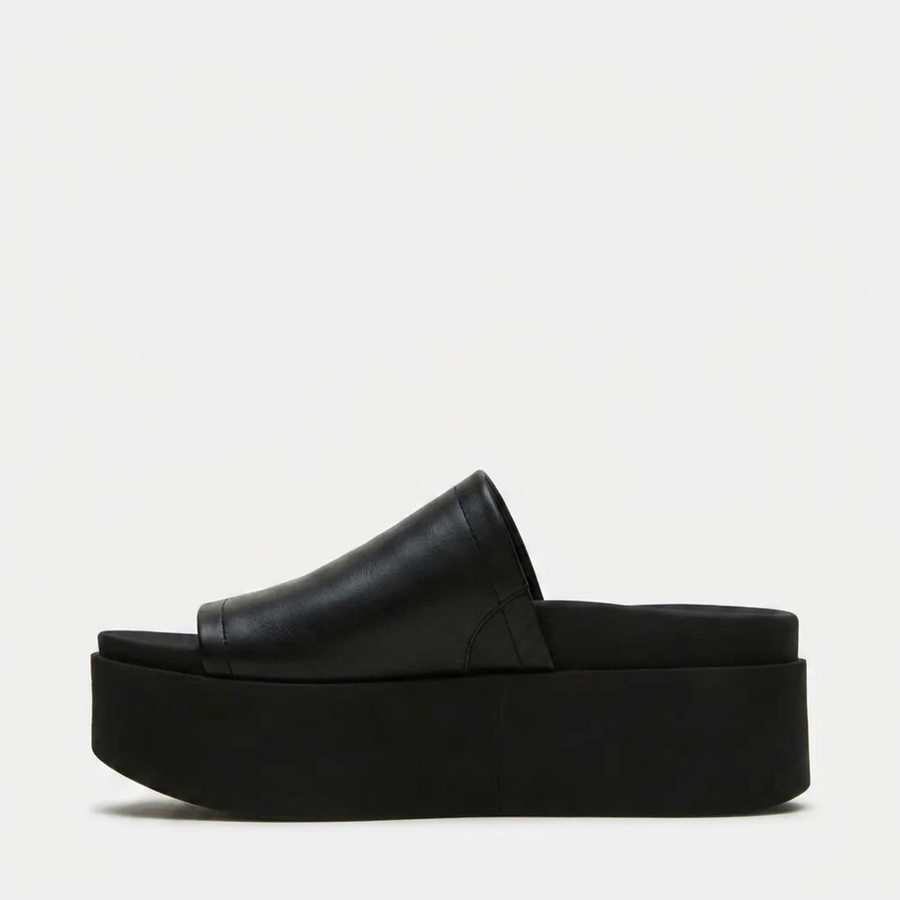 Arianna™ | Ciabatte in Pelle con Platform