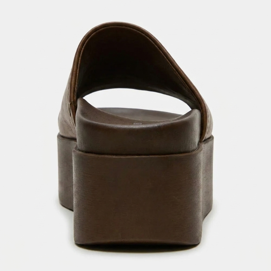 Arianna™ | Ciabatte in Pelle con Platform