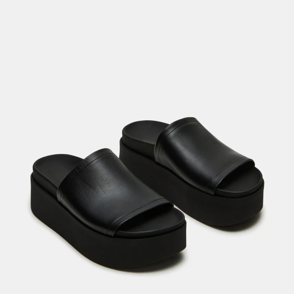 Arianna™ | Ciabatte in Pelle con Platform