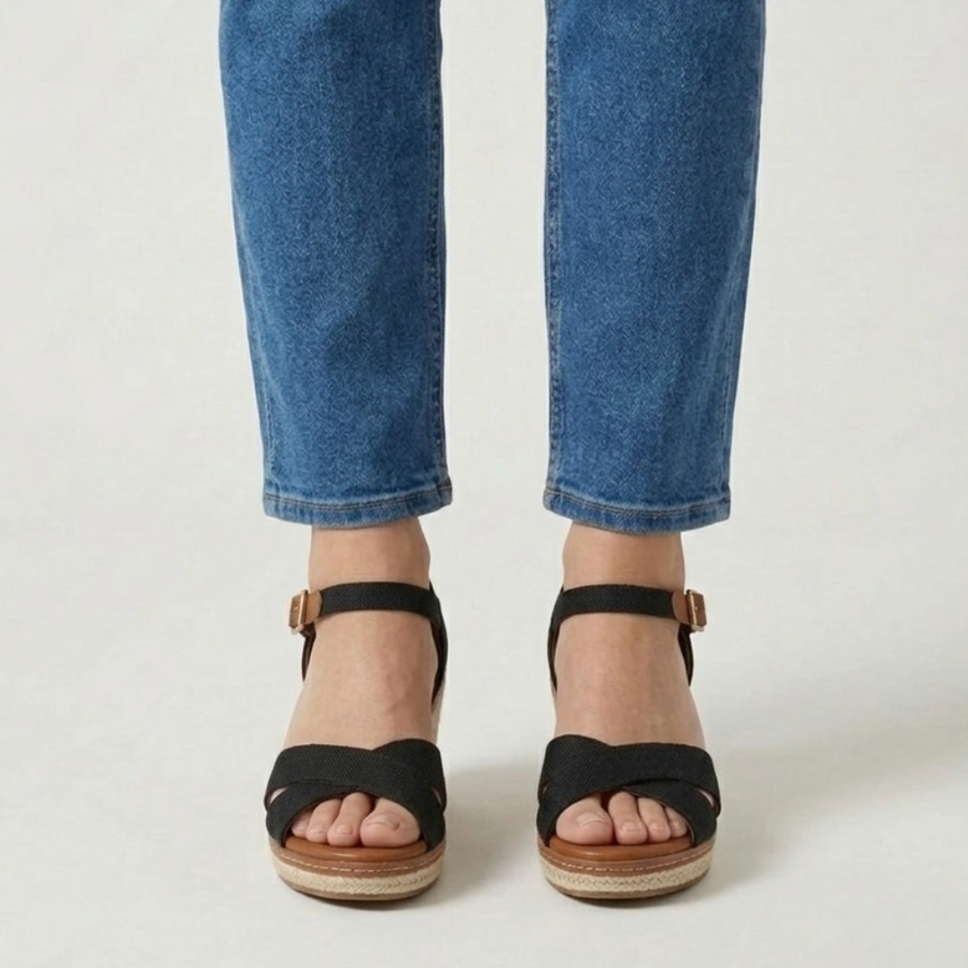 Brienne | Sandalo Comfort Con Zeppa