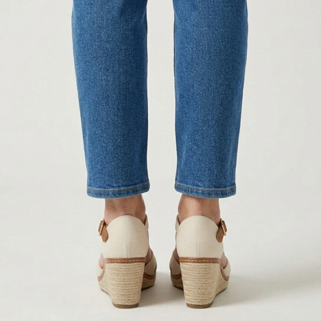 Brienne | Sandalo Comfort Con Zeppa
