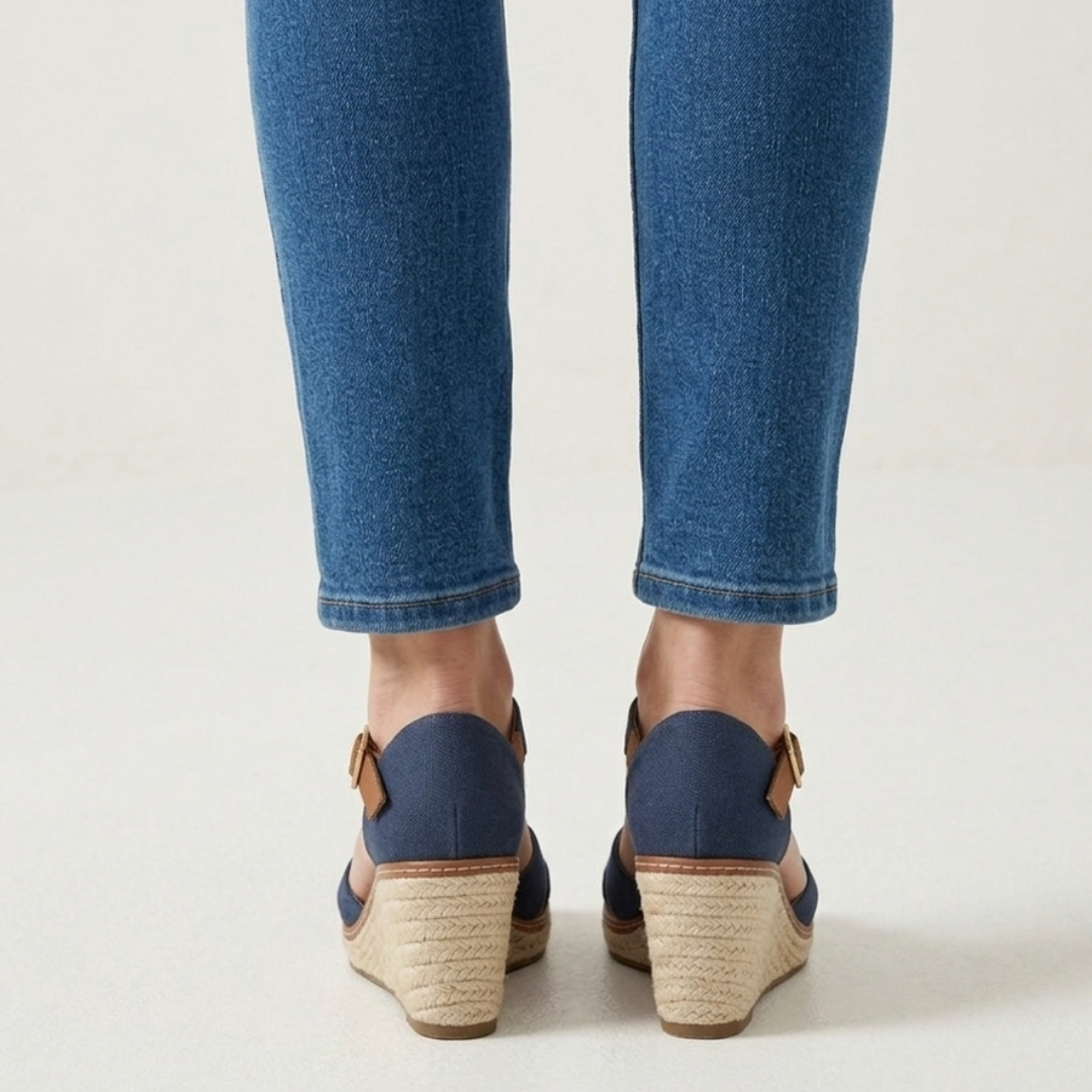 Brienne | Sandalo Comfort Con Zeppa