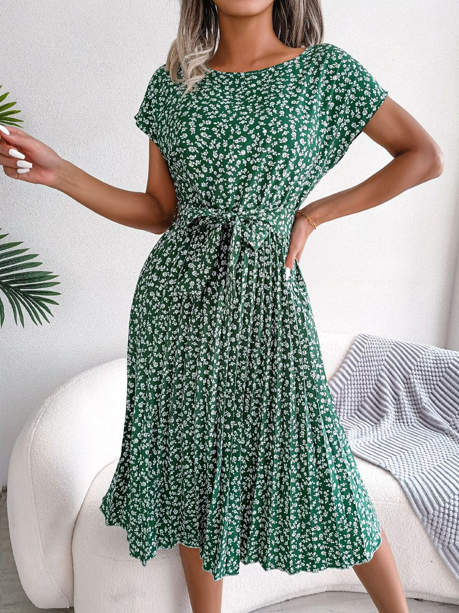 Taryn™ | Leggero Abito Vintage con Motivo Floreale
