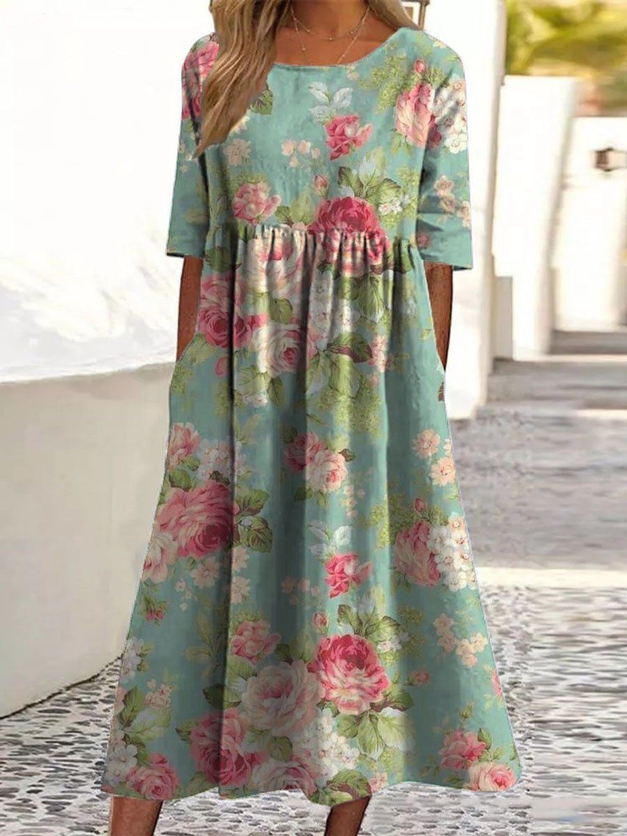 Laarni™ | Abito Midi Casual
