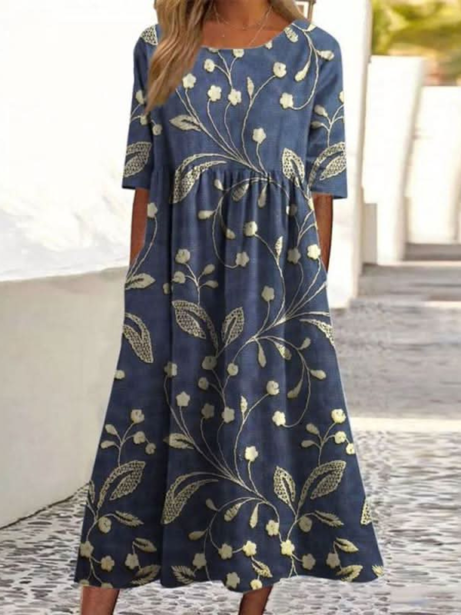 Laarni™ | Abito Midi Casual