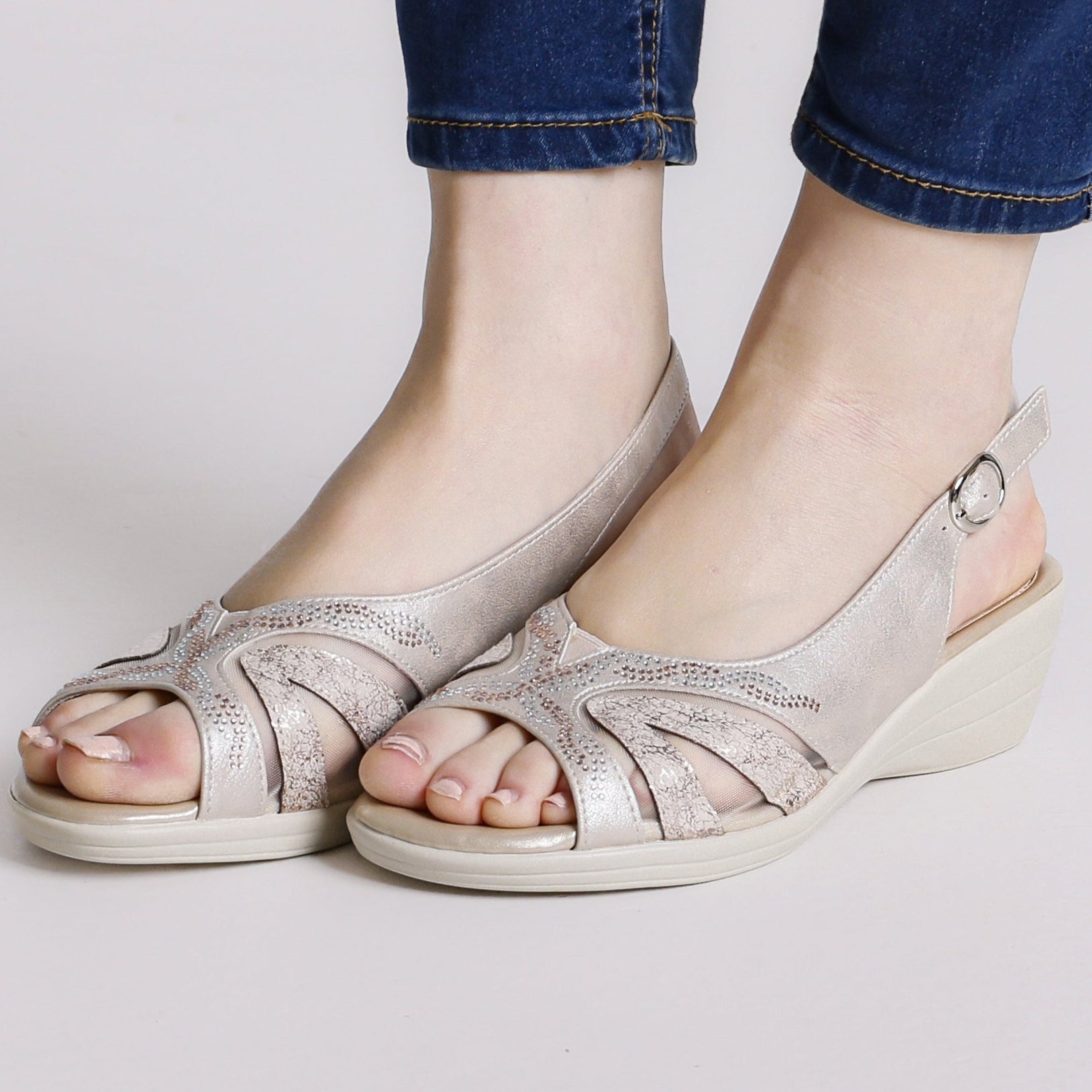Delia | Sandalo Comodo Donna