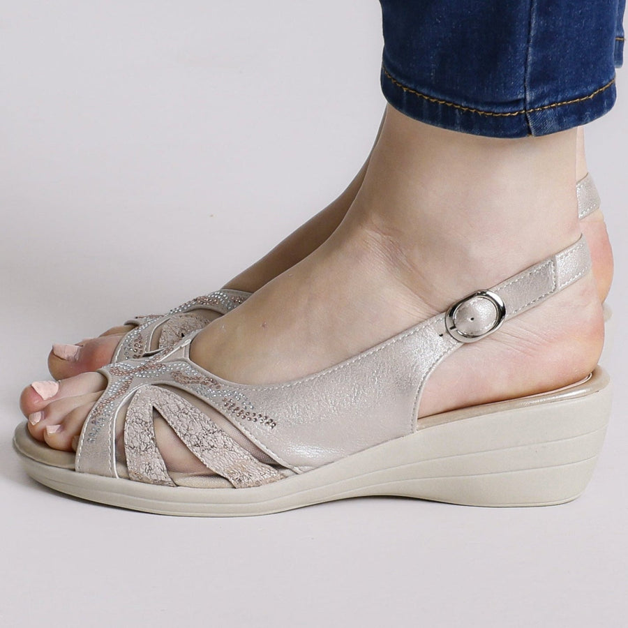 Delia | Sandalo Comodo Donna